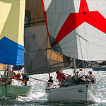 Luxury yacht sailing with on-board champagne reception and lunch/dinner